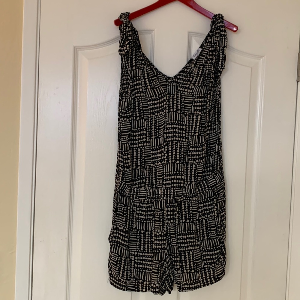 SPENDID RELAXED ELASTIC WAIST ROMPER